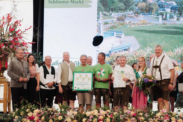 Stark: Die Marktgemeinde Laßnitzhöhe durfte sich wieder über fünf Floras freuen. | Foto: Phil Lihotzky