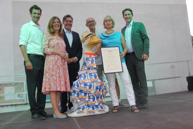 Das werbeteam wurde zum Jubiläum geehrt. | Foto: Mold
