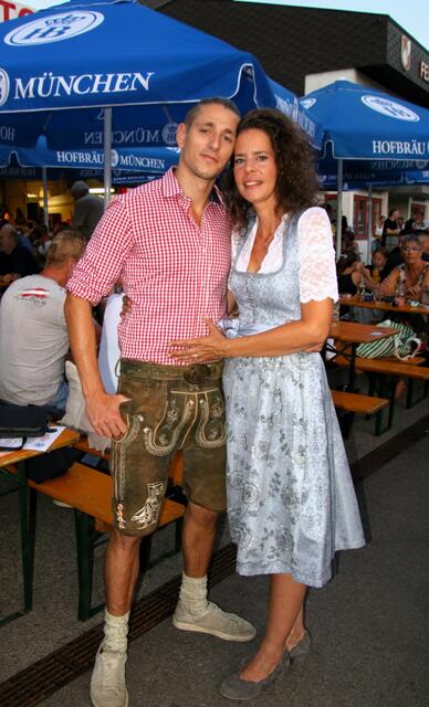 Robin Teimel und Daniela Beichel. | Foto: Christian Nowotny