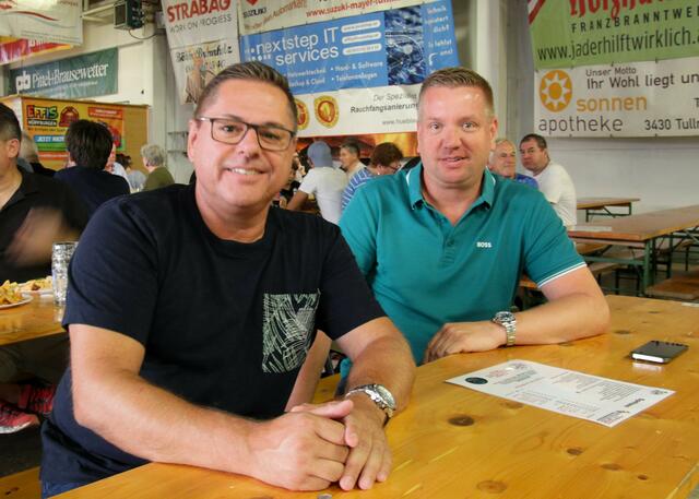 Markus Musil. und Jürgen Schneider. | Foto: Christian Nowotny