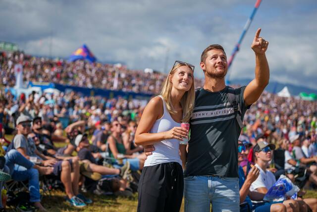 Das Besuchermaximum war am Samstag bei der Airpower zu Gast. | Foto: RB/Platzer