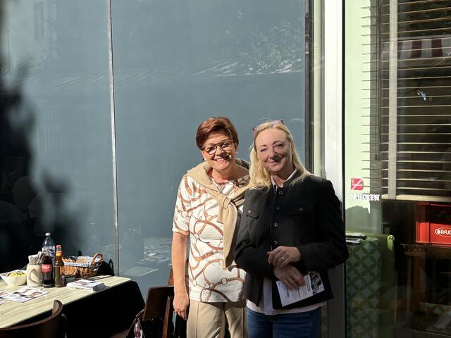 GR Andrea Dengg und NR-Kandidatin Barbara Kolm | Foto: MeinBezirk