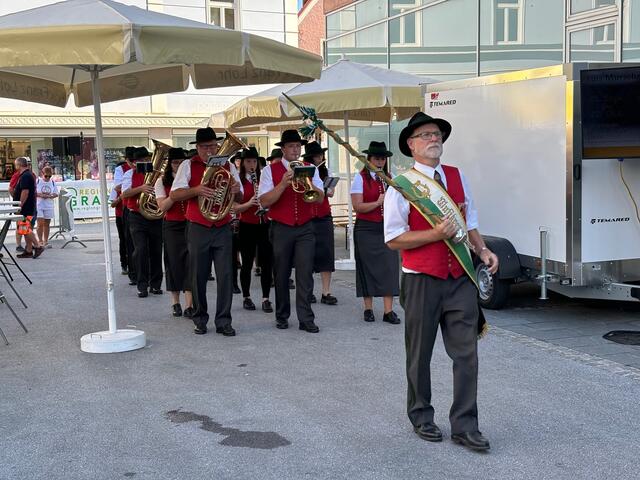 Vize-Bürgermeister Heimo Ortner spielte bei der Musikkapelle Graden in Köflach mit. | Foto: Almer