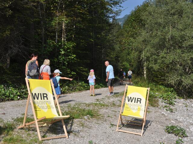Jung und Alt hatten viel Spaß beim Kirchdorfer Wandertag in das Kaiserbachtal 