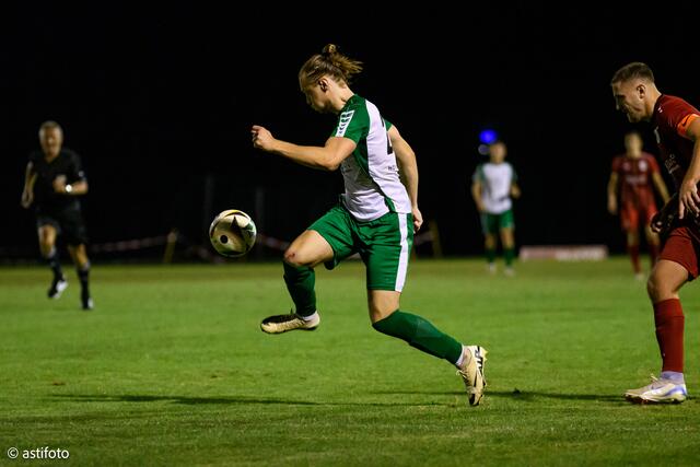 Anel Dudakovic erzielte in Traun den Siegestreffer