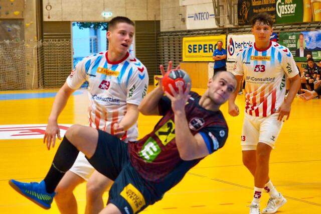 Raul Bote erzielte im Spiel gegen die Fivers II sechs Treffer. | Foto: Sportunion Leoben/Leithold