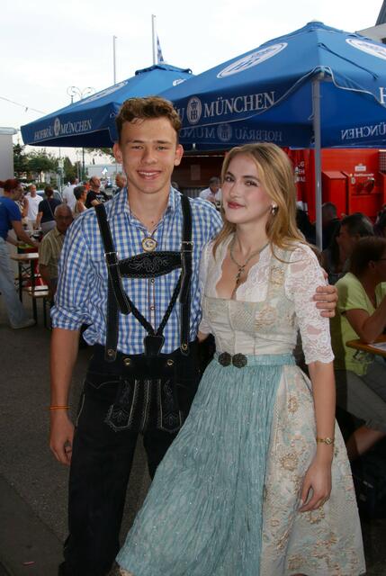 So geht Oktoberfest Mark Moser und Iris Koranda aus Tulln. | Foto: Christian Nowotny