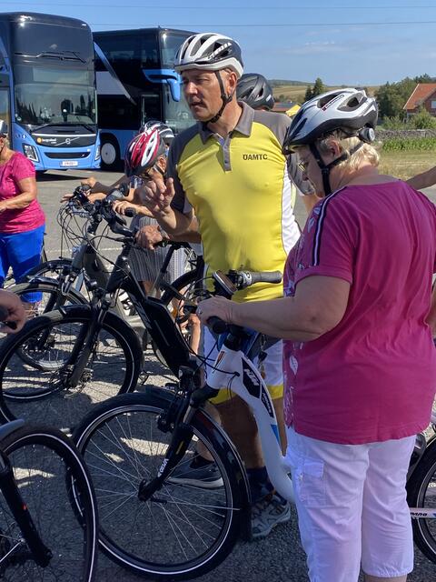 Radtrainer Karl Müllner brachte viele wertvolle Infos und Tipps mit