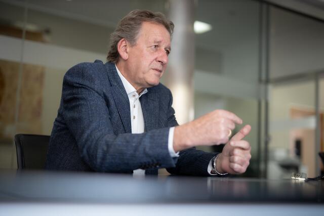 AK Präsident Erwin Zangerl im APA-Interview über die Regierung, Führerpartei und Abschied. | Foto: AK Tirol