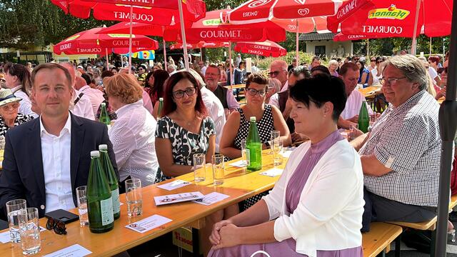 Sabrina Isker, die starke Frau an der Seite von Bürgermeister a. D. Hubert Isker. | Foto: Brigitte Gady