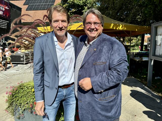 Zwei Säulen der heimischen SPÖ: Heinz Pieberl und Beppo Muchitsch | Foto: Brigitte Gady