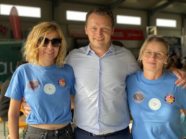 Bürgermeister Karall freute sich über die gelungene Veranstaltung in seiner Gemeinde