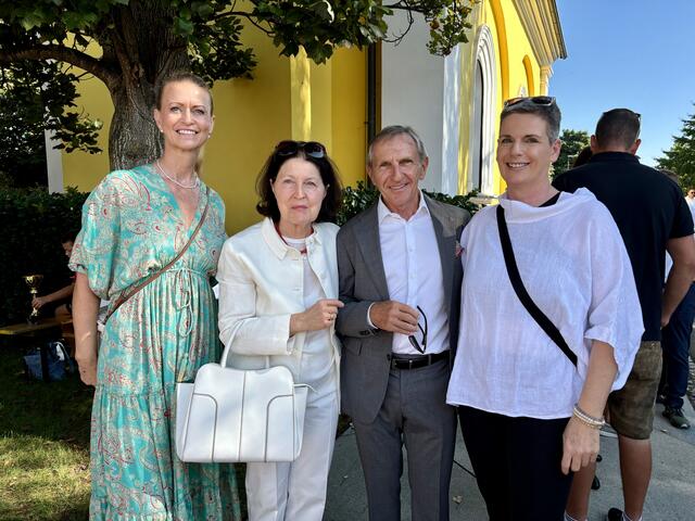Brigitta Schwarzl, Renate und Hans Hierzer sowie Sabine Egger. (v.l.) | Foto: Brigitte Gady