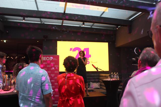 Indra Collini bei ihrer Ansprache. | Foto: Huber