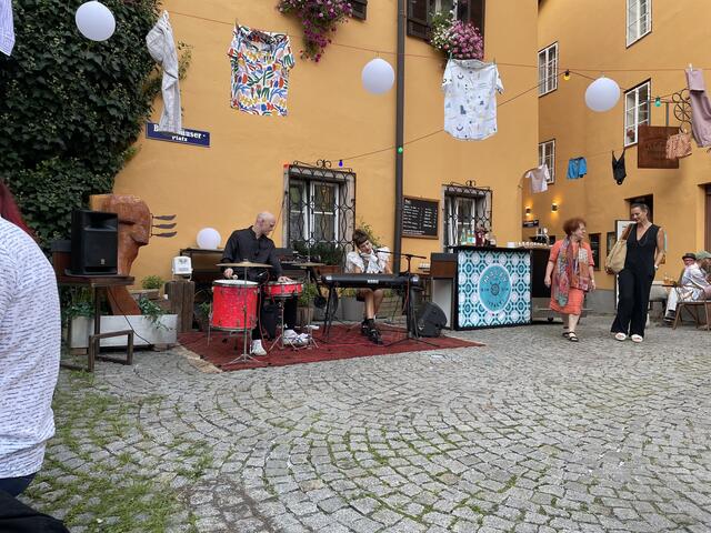 Ein Platzkonzert mit viel Charme. | Foto: Martin Schöndorfer, 2024