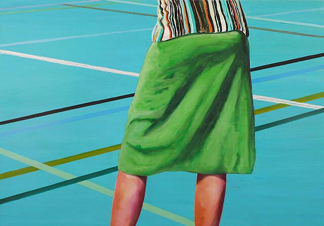 Sabine Dehnel (geb. 1971) I Potsdam
Acryl auf Leinwand) I 140 x 200 cm) I 2008 | Foto: Neue Kunst Gallery