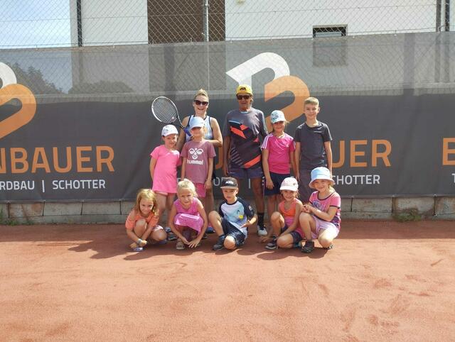 Drei sportliche Tage beim Tenniscamp in Höhnhart. | Foto: Gemeinde Höhnhart