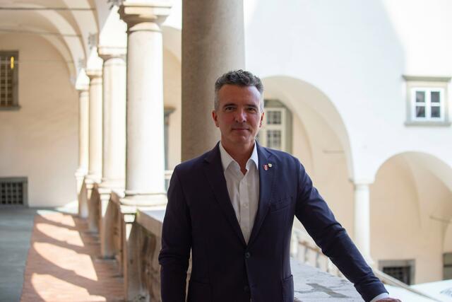 Für die FPÖ geht Gernot Darmann als Listenerster ins Rennen. Koalition kann er sich sogar mit der SPÖ – teilweise – vorstellen. | Foto: FPÖ