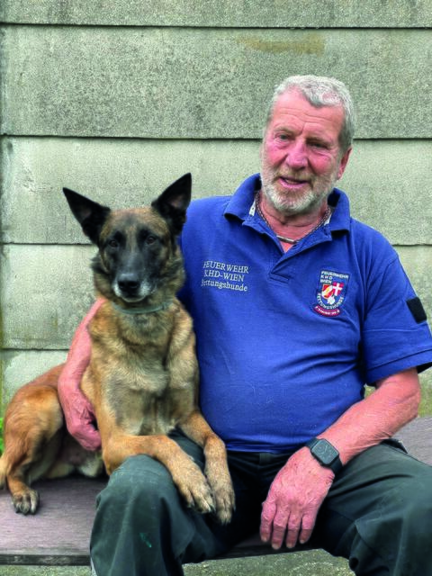 Bei der WM der Internationalen Rettungshunde Organisation in Finnland war auch ein Rettungshunde-Team aus Wien erfolgreich. | Foto: FW-RH