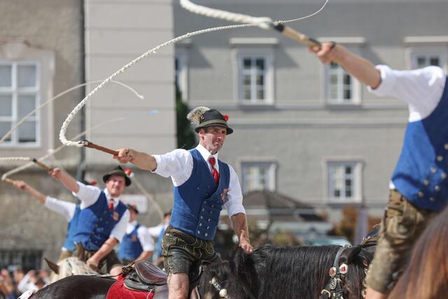 Im Bild: Die Schnalzer aus Abtenau | Foto: Land Salzburg/Franz Neumayr