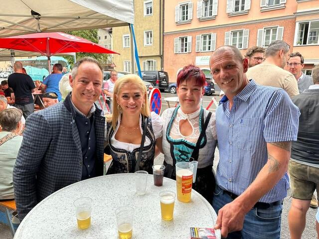 Markus Lassenberger, Melanie Fischer, Sabine Walder und Reini Happ | Foto: MeinBezirk