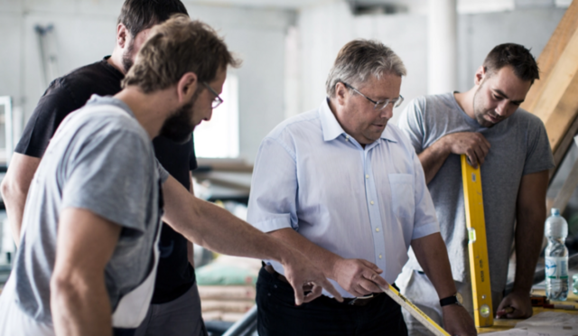 „Ich lebe nicht von der Politik, sondern für die Politik“: Franz Hörl  | Foto: Franz Hörl