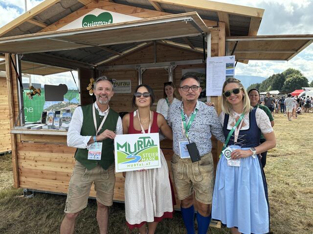 Murtaler Touristiker freuten sich über den Ansturm. | Foto: Gerold