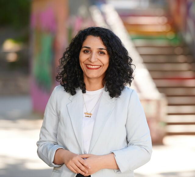 MeinBezirk hat Bezirkschefin Saya Ahmad zum großen Interview getroffen. Was dieses Jahr noch alles geplant ist, liest du hier. | Foto: Kurt Prinz