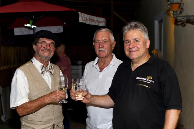 V. l.: Christoph Luckeneder, Richard Armstark und Richard Högl. | Foto: Luckeneder
