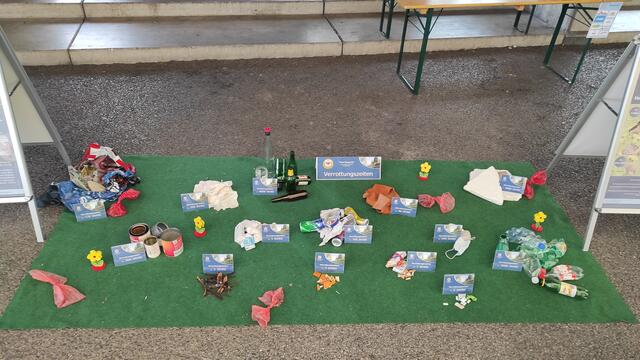 Der Müllteppich | Foto: Tiroler Bergwacht - Einsatzstelle Stubai