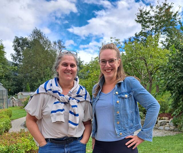 Planen mehrere Aktionen für Sterneneltern aus dem Wipptal: Angelika Koidl und Christina Sternig | Foto: privat