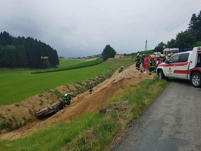 Der Unfall ereignete sich im Juni 2018. | Foto: FF Sprinzenstein