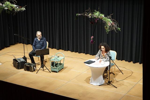 Lesung von Barbara Wussow mit Ferry Januska. | Foto: Stadtgemeinde Mattersburg