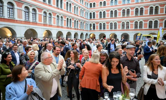 Volles Haus im Priesterseminar: Fest des steirischen Presseclubs wurde zum vollen Erfolg. | Foto: Martin Wiesner/Steirischer Presseclub
