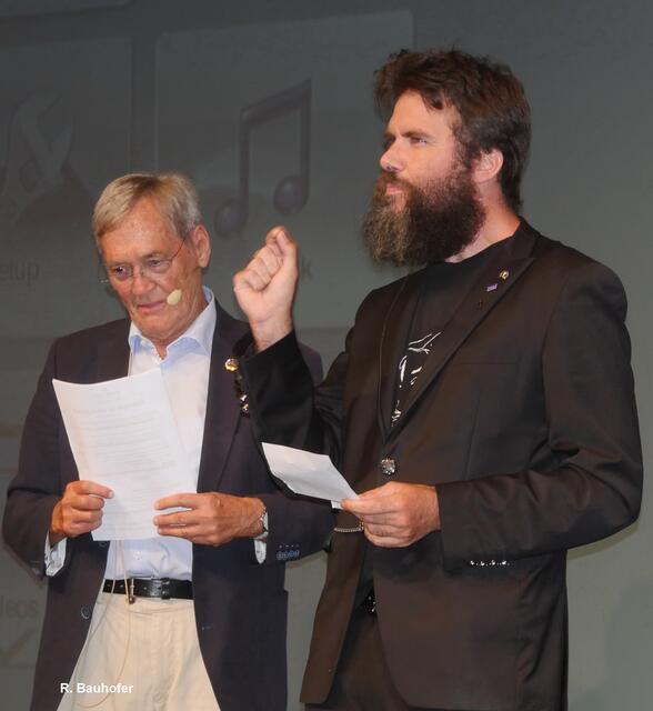 Kulturreferent Klaus Reitberger sowie zahlreiche Gemeindevertreter besuchten die Filmvorführung am 3. September. | Foto: R. Bauhofer, Filmklub Kufstein
