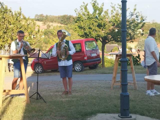 Die Musikanten sorgten für fröhliche Stimmung | Foto: Gertrude Hofstetter