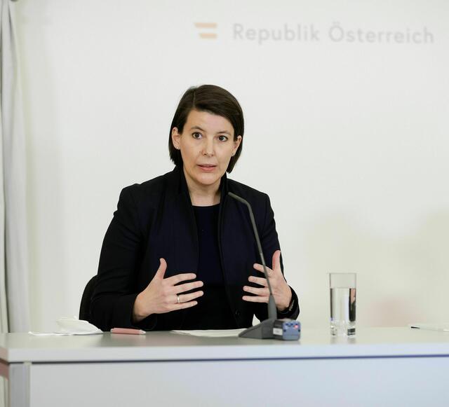 Die Situation sei ähnlich jener des Vorjahres und es bestehe "kein allzu großer Grund zur Sorge", sagte Katharina Reich. | Foto: Andy Wenzel/bka