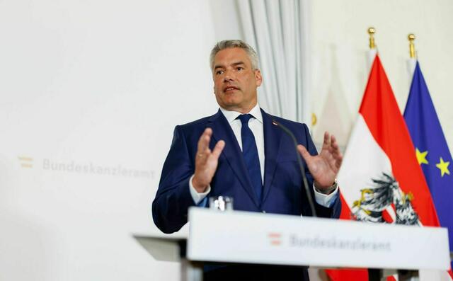 Die ÖVP und Bundeskanzler Karl Nehammer haben für die Nationalratswahl einen 270-seitigen "Österreich-Plan". | Foto: BKA