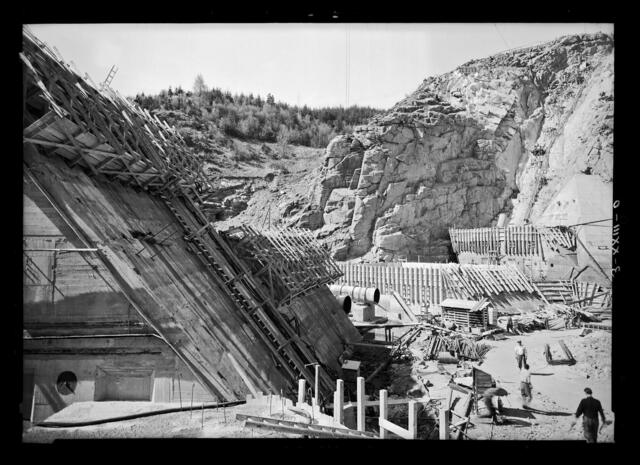 1954 wurde die Staumauer gebaut. | Foto: Archiv