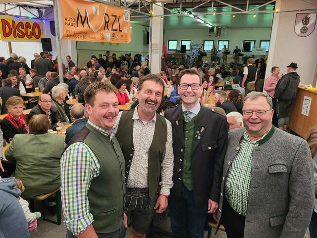 Eindrücke aus dem Vorjahr (v. l.): Michael Eckhart, Gottfried Gruber, Georg Preßler und Michael Schilling | Foto: Gemeinde Edelschrott