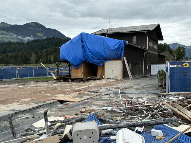 Die Bauarbeiten starteten Anfang September. | Foto: Kogler
