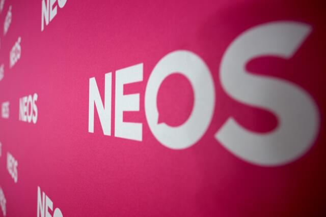 Neos haben auch eine Landesliste in Wien für die Nationalratswahl erstellt. | Foto: ROLAND SCHLAGER / APA / picturedesk.com