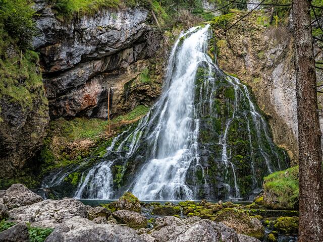 Immer wieder schön anzusehen- der Gollinger Wasserfall | Foto: Heinrich Kaller