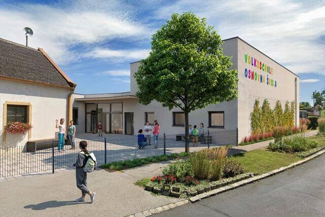 In der Gemeinde Zillingtal wird eine Volksschule errichtet. | Foto: Gemeinde Zillingtal