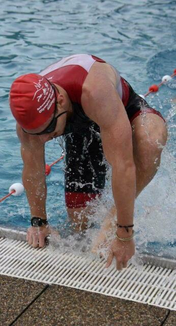 Der Triathlon im Freibad "blub" wurde wegen der Unwetterwarnung abgesagt. | Foto: ATSV-Tri-Ternitz