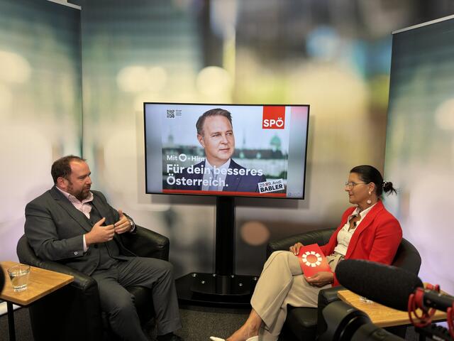 Haselmayer: "Babler hat zwar angekündigt, dass er in jedem Bundesland die Nummer 1 werden will – aus meiner Sicht muss man das in einem Wahlkampf sagen". | Foto: MeinBezirk