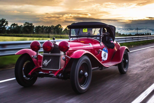 Rollendes Kulturgut - die Mille Miglia rollt 2024 durch das SalzburgerLand | Foto: SLT/Franz Neumayr