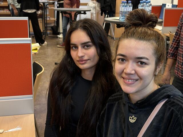 Iman Shepieva und Roxana Dobosan | Foto: Martina Schweller