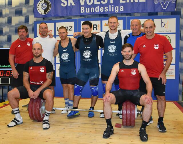 Das Team der WKG Innviertel beim BL Wettkampf am 7. September in LInz.

Foto: Conny Högg