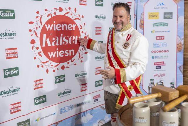Johann Pittermann, Geschäftsführer der Wiener Kaiser Wiesn, freut sich auf das große Brauchtums- und Oktoberfest im Prater. | Foto: Wiener Kaiser Wiesn